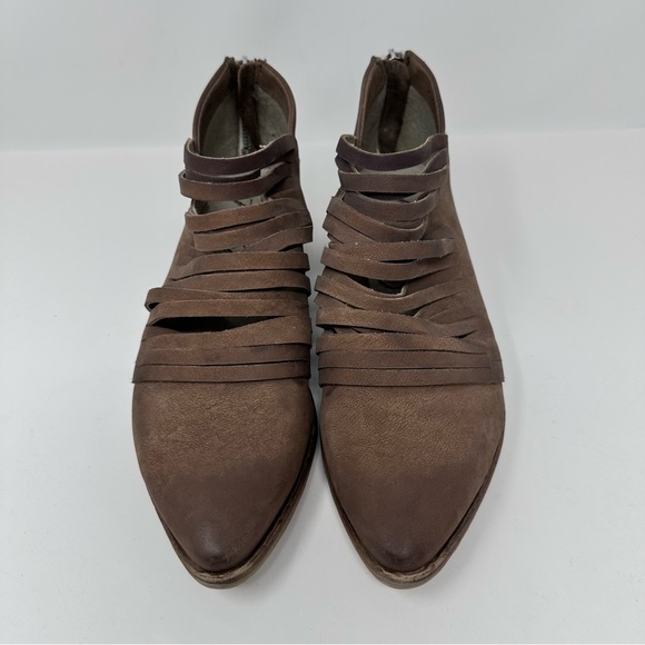 Free People Lost Valley Ankle Boot Brown Size EU 38 US 8 - Picture 3 of 10